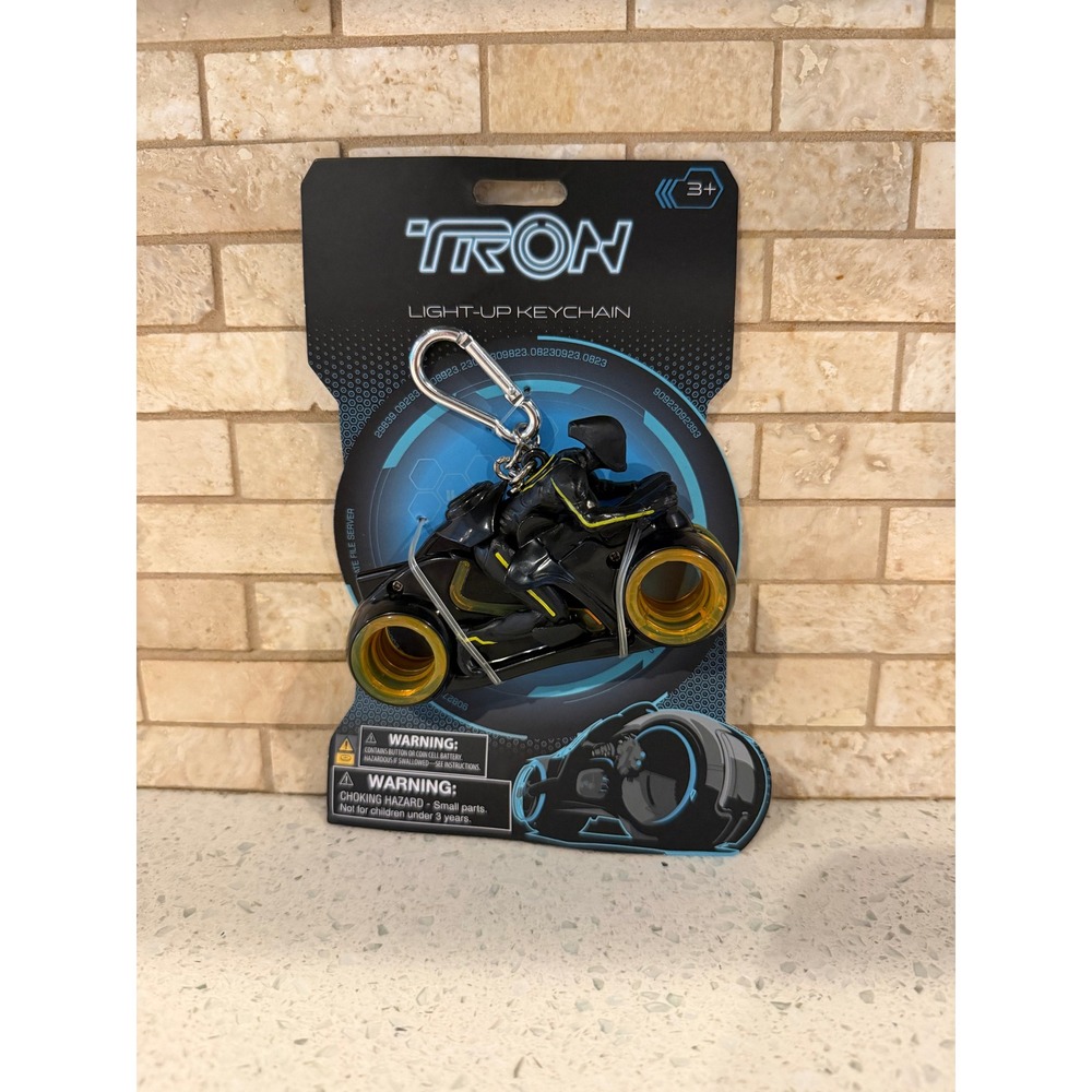 Disney Parks 2023 TRON Lightcycle Run Light Up Vehicle Bag Charm